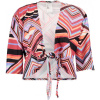 O'Neill LW FESTI STRIPE WRAP TOP mix Dámske tričko M