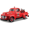 Maisto Maisto Harley-Davidson Custom - Ford F-1 Pick up 1948, EL Knucklehead 1936 1:24