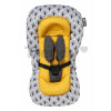 Ležadlo ku všetkým polohovateľným lehátkam Beaba Up & Down Bouncer Seat Cushion Palm Tree s opierkou hlavičky od 0 mes
