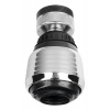 Aqualine Perlátor s kĺbom a prepínačom, redukcia (M22x1 a M24x1) chróm a plast B003