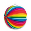 Papierový lampión Rainbow priemer 25 cm