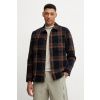 Košeľové sako Fjallraven Singi Flannel Overshirt M F12600226.555.265 tmavomodrá S