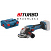BOSCH GWS 18V-15 C - 0 601 9H6 000 - Akumulátorová uhlová brúska BITURBO - bez akumulátora a nabíjačky