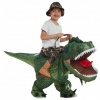 Detský unisex kostým - Detský nafukovací dinosaurus T-Rex Green Outfit (Detský nafukovací dinosaurus T-Rex Green Outfit)