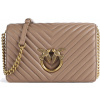 Pinko Dámská kožená crossbody kabelka