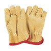 Rukavice pracovné - VERDEMAX - kožené - veľkosť L
