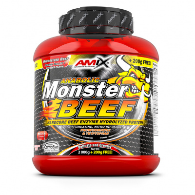 AMIX Anabolic monster BEEF 90% proteín čokoláda 2200 g
