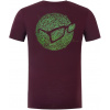 Korda Tričko Birdsnest Tee Burgundy