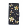 Puzdro na mobil TopQ Xiaomi Redmi Note 8 Pre knižkové Zlaté kvety 54628 (SUN-54628)