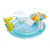 Guľatý nafukovací bazén Intex 201 x 170 cm (Detská šmykľavka Happy Alligator INTEX 57165)