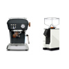 Ascaso Dream PID, Anthracite + Eureka Mignon Perfetto, BL white