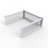 Výbeh pre šteniatka k pôrodnému boxu M 122 x 122 x 46 cm
