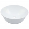 vidaXL Umývadlo biele 41x12,5 cm keramické 143907