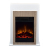 Elektický krb - elektrický Krb Bellini Beton - Optiflame (Elektický krb - elektrický Krb Bellini Beton - Optiflame)