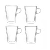 Sklenené hrnčeky / dvojstenné poháre LEONARDO DUO 350 ml 4 ks.