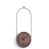 Designové nástěnné hodiny Nomon Colgante Walnut Black 90cm