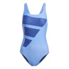 adidas Big Bars Swim Suit Womens Blue 14 (L)