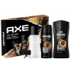 Axe Dark Temptation Men Gift Set ( Deodorant spray 150 ml + Shower Gel 250 ml + Aftershave 100ml+ Mobile Phone Holder )