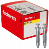 Univerzálne hmoždinky Fischer 10 x 37 mm, nosnosť 2 kg / 50 ks