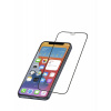Cellularline CAPSULE ochranné tvrdené sklo na celý displej pre Apple iPhone 12/12 Pro, čierne