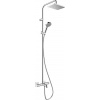 Hansgrohe Vernis Shape - Sprchový set Showerpipe 230 s vaňovým termostatom, EcoSmart, chróm 26098000