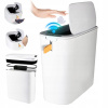 AUTOMATICKÝ ODPADKOVÝ KÔŠ S POHYBOVÝM SENZOROM 12 L BEZDOTYKOVÝ IPX5 BIELY