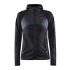 Craft ADV Essence Jersey Hood Jacket mikina dámská Barva: Černá, Velikost: XXL