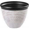 Strend Pro Garden Kvetináč Strend Pro Marble, 37x30 cm, hnedý