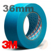 3M 3434 Vysokovýkonná vodeodolná maskovacia páska, modrá, 36 mm x 50 m, M07898