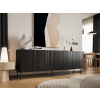 Cama Komoda ISLA 200x40x75 matná černá