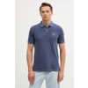 Bavlnené polo tričko United Colors of Benetton tmavomodrá farba, jednofarebné, 3089U302D L