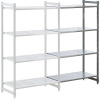 Systém zásuvných plastových regálov ,š x h police 990 x 540 mm