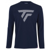 Pánske tričká (dlhý rukáv) Tecnifibre Training Tee Longsleeves - marine - Modrý (S)