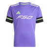 adidas F50 Short Sleeve Training Shirt Juniors Purple/Black 7-8 Years