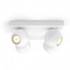 Bodové svietidlo Philips Hue Buckram White Ambiance 4 Spot (5047431P6) biele