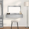 zahrada-XL Toaletný stolík Sivá 100 x 40 x 70 cm Kompozitné drevo 865213