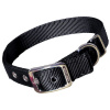 Obojok Hamilton Double Thick 25mm - pevný, nylonový obojok pre psa, čierny - Dĺžka: 81cm