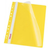 Rýchloviazač, s eurodierovaním, PP, A4, ESSELTE, VIVIDA, žltá