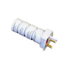 Solight cestovný adaptér, skladacie, biely PA21
