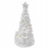 DCLW31 LED keramický stromeček se sněhuláky 33,5 cm 2x AA vnitřní teplá bílá EMOS