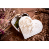 Drevená krabička Tvoje srdce Výplň krabičky: Bez výplne
