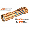 Acebeam E70 CU + Li-ion IMR21700 5100mAh USB-C nabíjateľnáMedená