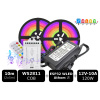 Programovateľný set RGB-IC LED pásika WS2811 COB, IP20 | WLED.sk