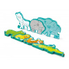 Hape Puzzle - Zvieratá a abeceda, 26 dielikov
