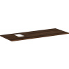 Hansgrohe Xelu Q doska na skrinku 136x55 cm orech 54123630