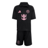 adidas Childrens Inter Miami Away Messi Minikit 2026 Black/Pink 2-3 Years