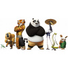 CUKROVÁ TLAČ jedlý obrázok na tortu Cukrová hmota Kung Fu Panda 2 + MENO TEXT