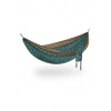 Hojdacia sieť pre dvoch ENO DoubleNest Print - Giving Back Hammock - gond roots/khaki