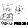 MAHLE vnitřní ventilátor BEHR *** PREMIUM LINE *** AB 79 000P