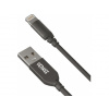 Yenkee YCU 611 BK USB 2.0 kábel synchronizačný a nabíjací USB A - certifikovaný Lightning, dĺžka 1 m